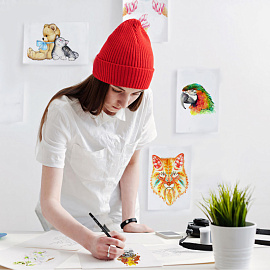 Карандаши цветные художественные классические Deli 24 карандаша 24 цвета круглые