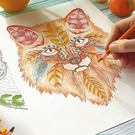 Карандаши цветные художественные классические Deli 36 карандашей 36 цветов круглые