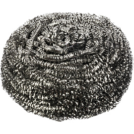 Губка-мочалка для уборки York Макси металлическая 8x8 см 27 г