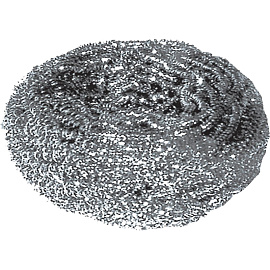 Губка-мочалка для уборки York Мега металлическая 7x7 см 40 г