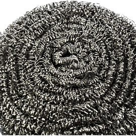 Губка-мочалка для уборки York Мега металлическая 7x7 см 40 г