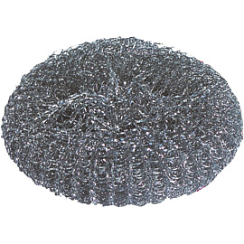 Губка-мочалка для уборки York Макси металлическая 11x11 см 50 г