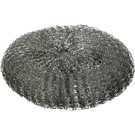 Губка-мочалка для уборки York Макси металлическая 11x11 см 50 г