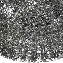 Губка-мочалка для уборки York Макси металлическая 11x11 см 50 г