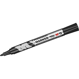 Маркер перманентный M&G черный круглый наконечник (толщина линии 0.7-2.3 мм)