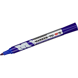 Маркер перманентный M&G синий (толщина линии 0.7-2.3 мм) круглый наконечник