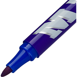 Маркер перманентный M&G синий (толщина линии 0.7-2.3 мм) круглый наконечник