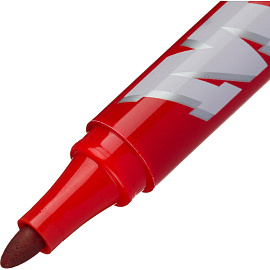 Маркер перманентный M&G красный (толщина линии 0.7-2.3 мм) круглый наконечник