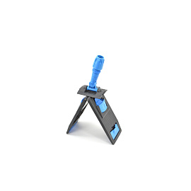 Держатель МОПа A-VM 50x13 см пластик серый/синий