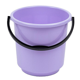 Ведро пластиковое 10 л круглое с ручкой