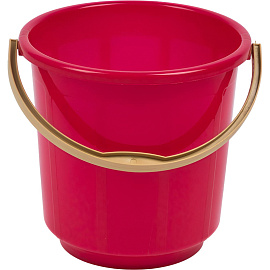 Ведро пластиковое 10 л круглое с ручкой