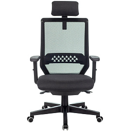 Кресло для руководителя Бюрократ Expert чёрное (сетка/ткань, пластик) фото Кресло для руководителя Бюрократ Expert чёрное (сетка/ткань, пластик)