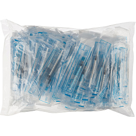 Шприц трехкомпонентный 1 мл 27G (0.4 x 12 мм, 150 штук в упаковке)