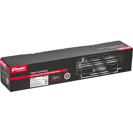 Картридж лазерный Комус TK-8335C 1T02RLCNL1 для Kyocera голубой совместимый