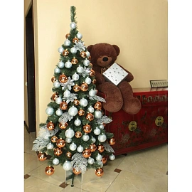 Ёлка искусственная новогодняя Morozco Холидей напольная 1.5 м