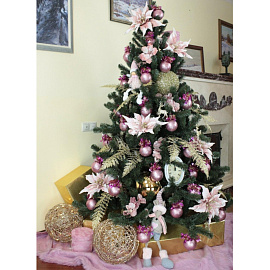 Ёлка искусственная уличная Morozco Сибирская ствольная 3 м