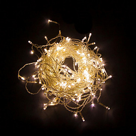 Гирлянда светодиодная Feron занавес теплый белый свет 480 светодиодов (3x3 м)