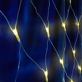 Гирлянда светодиодная Feron сетка теплый белый свет 240 светодиодов (2x2 м)