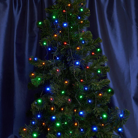 Гирлянда светодиодная Feron нить разноцветный свет 20 светодиодов (2 м)