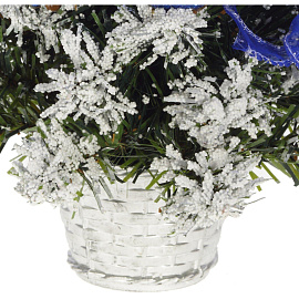 Елка новогодняя Remeco Collection настольная с синим декором 20 см