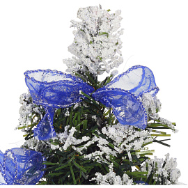 Елка новогодняя Remeco Collection настольная с синим декором 20 см