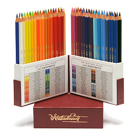 Карандаши цветные художественные Koh-I-Noor "Polycolor Retro 3827", 72цв., заточен., пенал-премиум