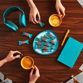 Шоколадные батончики Twix соленая карамель minis 2.7 кг