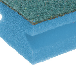 Губка для уборки Donna-Bella Профи поролон 14x8.5 см с абразивным слоем