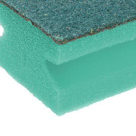 Губка для уборки Donna-Bella Профи поролон 14x8.5 см с абразивным слоем