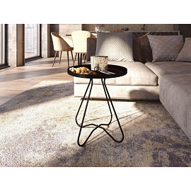 Стол журнальный Sheffilton SHT-CT3 (черный, 350х350х450 мм)
