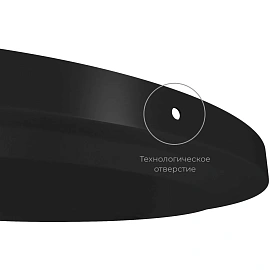 Стол журнальный Sheffilton SHT-CT3 (черный, 350х350х450 мм)