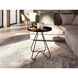 Стол журнальный Sheffilton SHT-CT3 (черный, 350х350х450 мм)