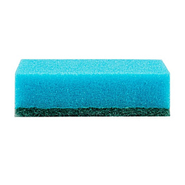 Губка для кухни York Макси поролон 10x7 см с абразивным слоем (5 штук в упаковке)