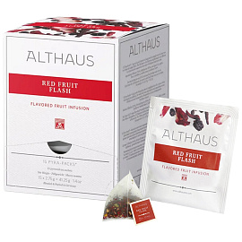 Чай фруктовый Althaus Pyra Pack Red Fruit Flash 15 пирамидок