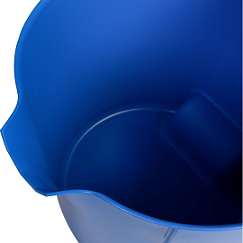 Ведро FBK 15 л пластик синее (с мерной шкалой, ударопрочное, для пищевых продуктов)