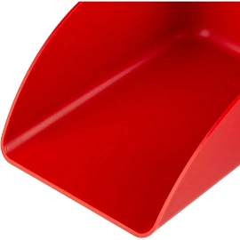 Совок ручной FBK 138x310 мм пластиковый красный