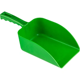 Совок ручной FBK 138x310 мм пластиковый зеленый