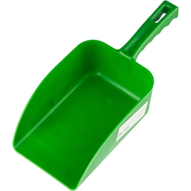 Совок ручной FBK 138x310 мм пластиковый зеленый