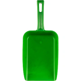 Совок ручной FBK 138x310 мм пластиковый зеленый