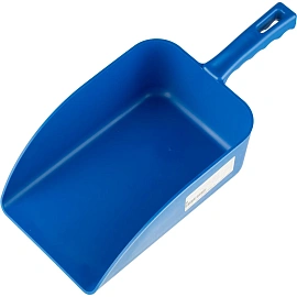 Совок ручной FBK 160x360 мм пластиковый синий