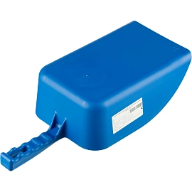 Совок ручной FBK 160x360 мм пластиковый синий