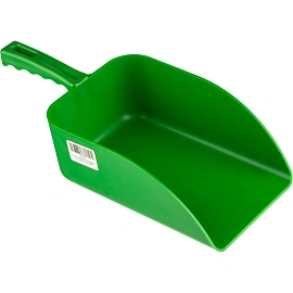 Совок ручной FBK 160x360 мм пластиковый зеленый