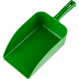 Совок ручной FBK 160x360 мм пластиковый зеленый