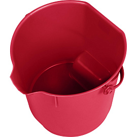 Ведро FBK 9 л пластиковое красное
