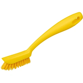Щетка для чистки мелких деталей FBK жесткая 200x30 мм желтая