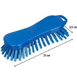 Щётка FBK жёсткая 210x70 мм синяя