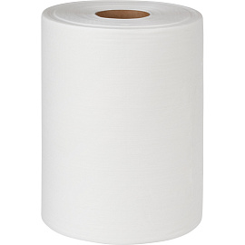 Материал протирочный нетканый в рулоне с центральной вытяжкой Luscan Professional W1 400 листов 32x38 см белый 1-слойный 60 г/кв.м