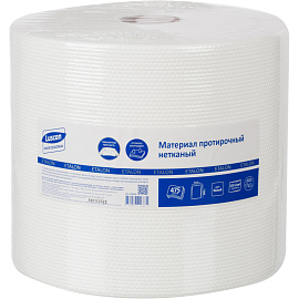 Материал протирочный нетканый в рулоне Luscan Professional W1 475 листов 31.5x34 см белый 1-слойный