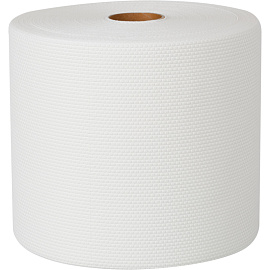 Материал протирочный нетканый в рулоне Luscan Professional W1 475 листов 31.5x34 см белый 1-слойный