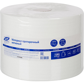 Нетканый протирочный материал Luscan Professional W1 белый 1100 листов в рулоне